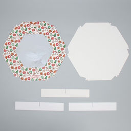 Цена за 5 шт. Коробка складная «С Новым годом!», 20×23×4 см