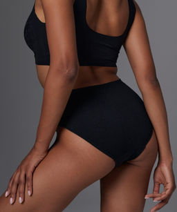 Трусы женские бесшовные с высокой посадкой Vanessa GB-001 полиамид, эластан бежевый размеры S, M, L - VANESSA FOR ME фото 16