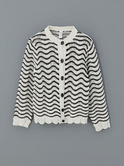 Bisiklet Yaka K?z ?ocuk Triko H?rka