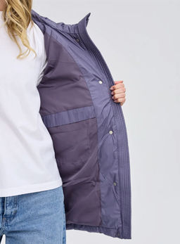 Укороченная куртка-пуховик с поясом БИО -ПУХ - Lawinter фото 9