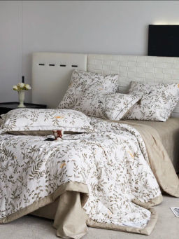 Одеяло Mency двухстороннее с простыней и наволочками ODMENHD14 Семейный