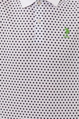 U. S. Polo Assn Мужская темно-синяя футболка с воротником-поло - U.s. polo assn фото 6