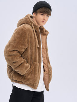 Куртка плюшевая утепленная