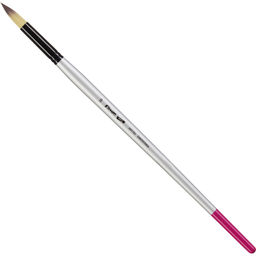 Кисть художественная Комус Арт синтетика средн.жест,кругл,№10,длинная ручка