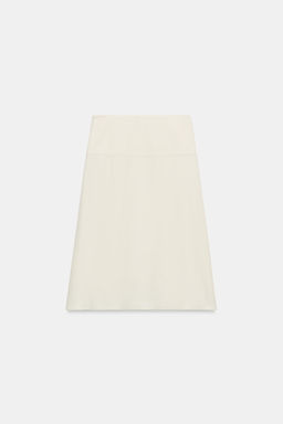 FALDA MIDI FLUIDA ZW COLLECTION / Crudo - Zara фото 6