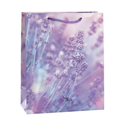 Цена за 12 шт. Пакет подарочный 31x42x12см Лаванда / 3205XL /уп 12/300/ - Галеонтрейд фото 2
