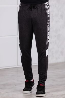 Брюки спортивные 
 3.MM154B-серый-тёмный