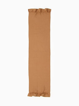 Дорожка на стол «Этель» Ivory, 40×150 см, коричневая, лён 100%