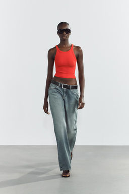 RIBBED CROP TOP - Zara фото 23