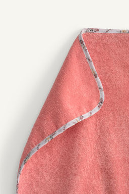 PONCHO TOALLA VIVOS FLORES LIMITED EDITION / Rosas - Zara фото 4