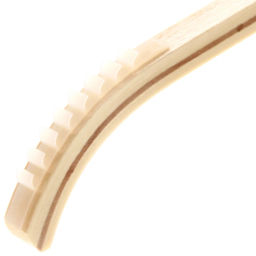 Цена за 5 шт. Плечики деревянные с антискользящим покрытием 42см, светлые