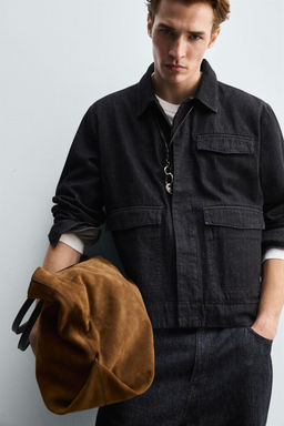 LEATHER TOTE BAG - Zara фото 6