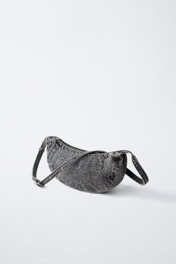 SHOULDER DENIM LAVADO / Gris - Zara фото 2