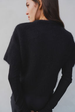 Mohair-blend cardigan - H&m фото 4