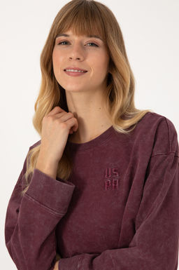 Kad_n Bordo Sweatshirt - U.s. polo assn фото 2