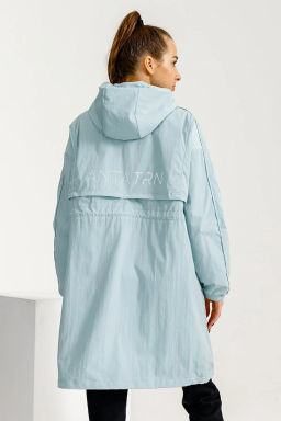 Ветровка удлиненная Голубой - Anta sport фото 2