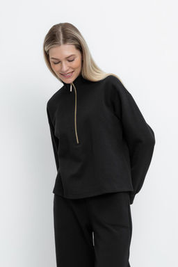 ЕВТ 3257/черный джемпер жен