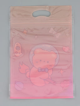 Цена за 50 шт. Пакет подарочный, с zip-lock застежкой, "Космическая история", 15х23 ± 1см МИКС