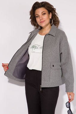 Костюм Liliana 1482БрПн серый+черный