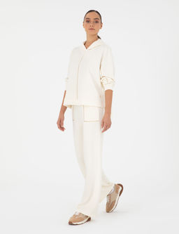 Ekru Oversize Sweatshirt