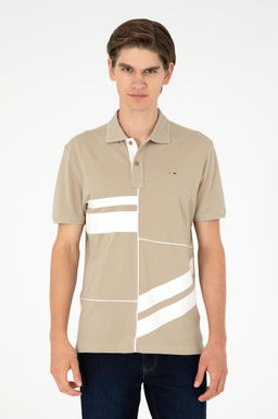 Мужская футболка светло-хаки