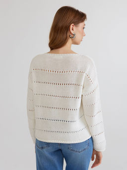 CONTE LDK2461 Джемпер женский white - Conte elegant фото 3