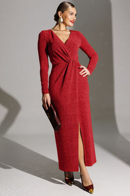 Платье Мода Юрс 25-2879 красный