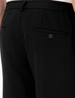 Siyah Ex. Slim Fit Kuma_ Pantolon
