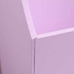 Кашпо деревянное Виллиан Лонг, с ручкой, 2512,510(28) см Сиреневый - Дарим красиво фото 5