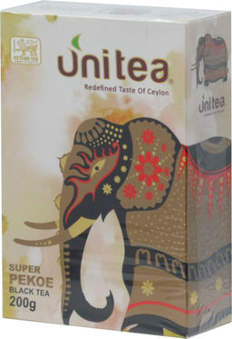 UNITEA. Super Pekoe 200 гр. карт.пачка