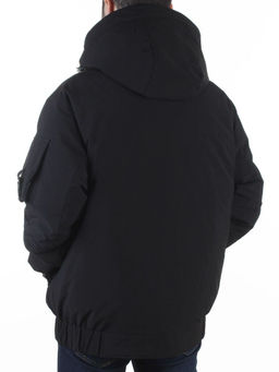 6317L BLACK Куртка мужская зимняя (200 гр. холлофайбер)