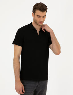 Siyah Slim Fit Ti__rt - Pierre cardin фото 10