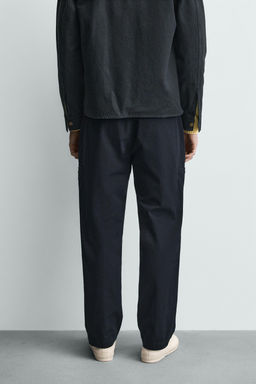 PANTAL?N CARGO STRAIGHT FIT / Marino - Zara фото 3