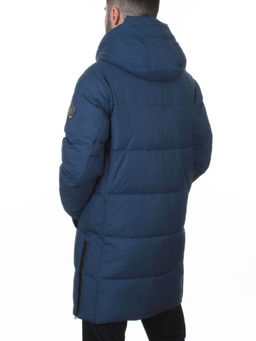 6591 BLUE Куртка мужская зимняя (200 гр. холлофайбер)