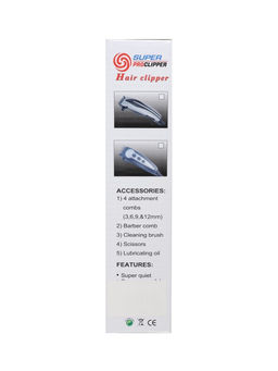 Машинка для стрижки LTRI-12, 15 Вт, 3/6/10/12 мм, 220 В, серебристая