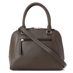 Женская сумка с ручками TENDANCE Артикул 3285933, серо-коричневый  фото 4