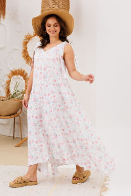 Костюм INVITE 6094 голубой джин+принт