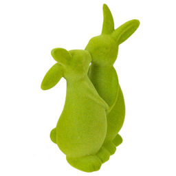 Фигурка декоративная "Зайцы", L10 W7 H18,5 см