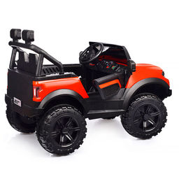 Электромобиль "Профи" на аккумуляторе, с р/у управлением, в коробке (красный)