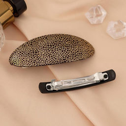 Цена за 2 шт. Заколка - автомат для волос «Лава», набор 2 шт.: 9 см, 7.5 см