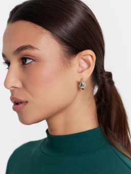 Серьги женские в серебристом цвете - Mark formelle фото 3