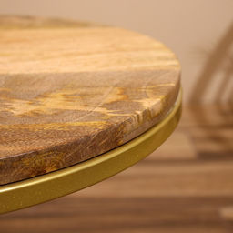 Столик кофейный, 40×40×48 см, манговое дерево