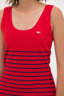 Женское красное трикотажное платье Неожиданная скидка в корзине - U.s. polo assn фото 7