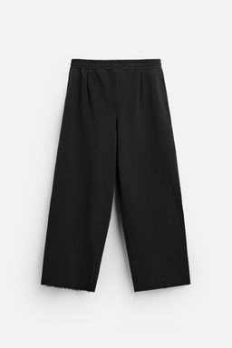 WASHED PLEATED JOGGER TROUSERS - Zara фото 6