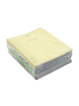 Комплект 12 тетрадей, 48 листов, клетка, 60гр, 12 цветов, пластиковая обложка