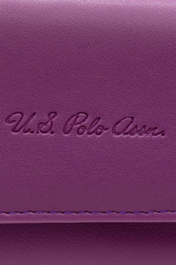 Женский фиолетовый кошелек Неожиданная скидка в корзине - U.s. polo assn фото 6
