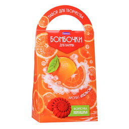 Бомбочки для ванн своими руками "Ракушка" с ароматом фруктов