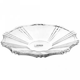 Делисога (Delisoga) Блюдо стеклянное Императрица д33,5см, h4,8см, в подарочной коробке (Китай) - Домашняя мода фото 4