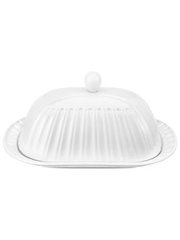 Масленка 21*15,5*10,5 см "Ампир", фарфор