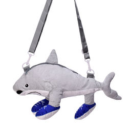 Мягкая игрушка "Акула" в кедах, 35 см.